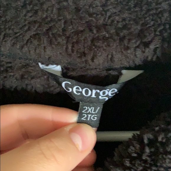 black fluffy sweater - Picture 3 of 3